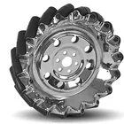 8 inch Heavy Duty omni directional wheel with Pu Rollers