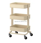 Kitchen Dinning Vegetable Fruit Storage Rack Trolley