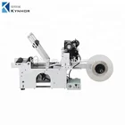 Manual Adhesive bottle labeling machine/semi automatic sticker labeling machine