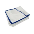 white cleaning microfiber cloth plain warp knitting customized print logo terry hotel bath towel set kitchen terry