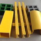 UV -Anti fiberglass fence fiberglass pultruded profiles frp profiles grp tube