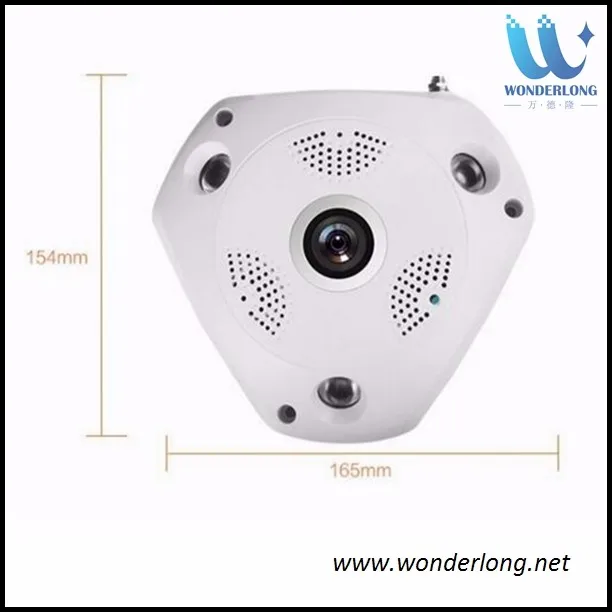 360 Degree Panorama CCTV Camera Wifi HD Wireless VR IP Camera P2P Indoor Cam