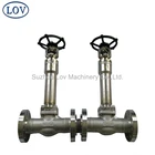 Made In China Forged 316 304 Integral Flanged Globe Valve Cryogenic Union Bonnet Type Globe Valve