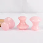 2019 amazon butterfly gua sha tool, natural pink quartz butterfly jade guasha for body face massage