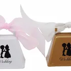 switzerland custom edelweiss plastic metal red Wedding souvenir gift Cow bell