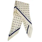 silk scarf digital print silk chiffon scarf small silk scarf