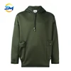 Korean fashion style hoodies clothing factory cotton green pullover