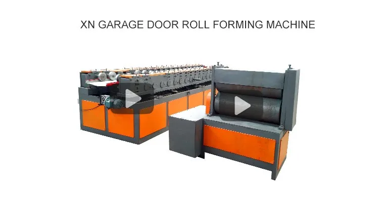 Botou euro market metal garage door frame panel roll former doorframe making roll forming machine