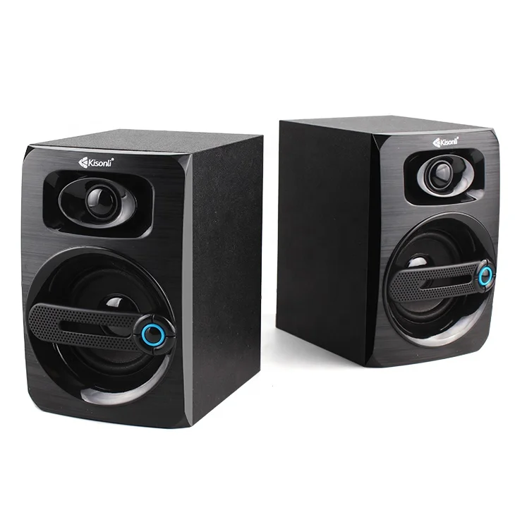Kisonli electronic gadgets factory direct sale computer 2 way speakers custom logo speaker box - ANKUX.COM