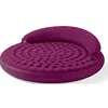 Round foldable inflatable air bed mattress