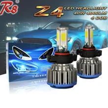 led auto headlight H16 7inch led headlight bulbs 40w Z4 4 COB 4000LM 6000k for Dodge
