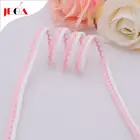 Lace Trim Top-design Embroidery Cotton Lace Trim Fabric for Woman Dress