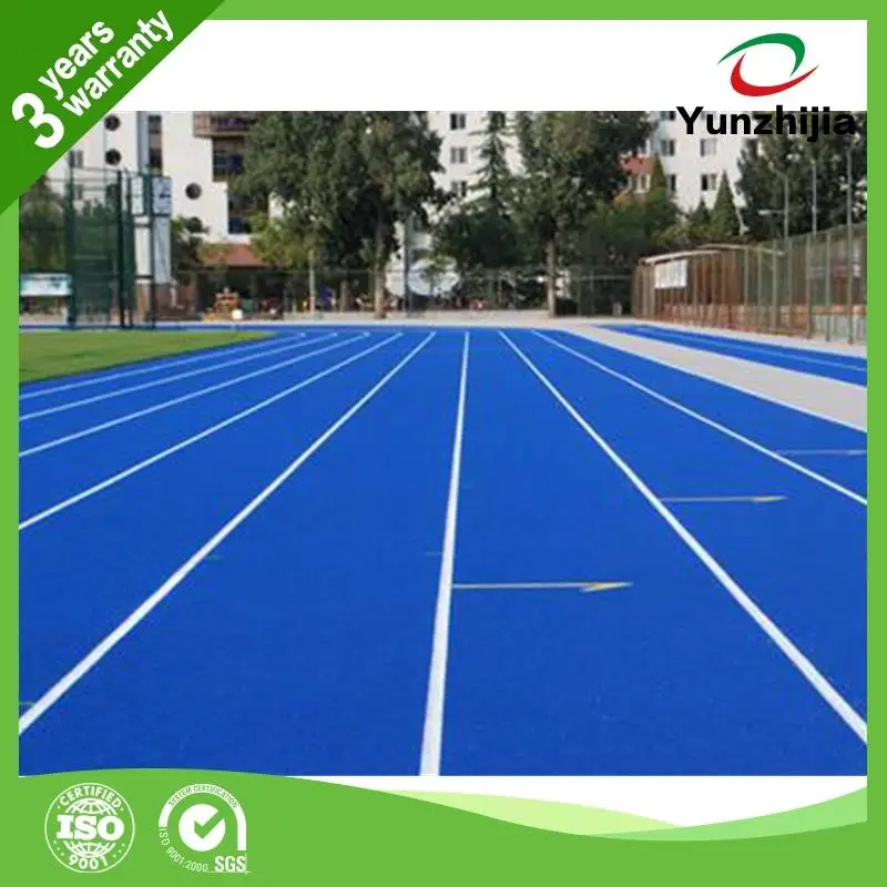 Professional synthetic rubber running track with high quality