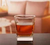 Crystal Old Fashioned Glasses round beer Glass Cups For Drinking Whisky OEM Welcome rolling bottom whisky glass