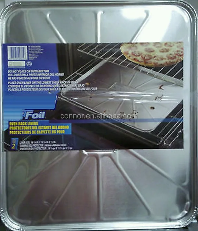 Foil Spill Tray For Oven Shelf To Keep Oven Clean Buy Aluminium Foil