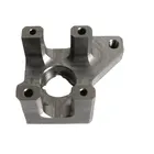 Cnc machine spare parts steel machining parts auxiliary bearing housing