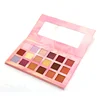 custom colors 18color Cosmetics make your own brand best eyeshadows,latest eye shadows with mirror
