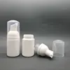 30ml HDPE White Refillable Plastic bottle Foaming Empty Spray Whipped Mousse Points Hand Soap Dispenser Pump Bottle