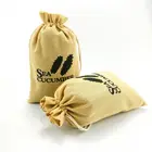 High efficiency jute gunny bags small drawstring bag For Promotion Gift jute bag