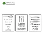 Simple pen decorative painting delicious series magnetic photo frame