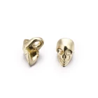 Sewing accessories gold skull buttons for clothes