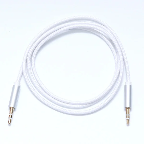 Super Strong 3.5mm Aux Audio Cable Premium Nylon Aux Cable 3.5mm Braided 1m 2m 3m - ANKUX.COM