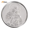 Silver Virgin Mary Medal Saint with Infant Newest Jesus Christ picture Molds Metal Coin