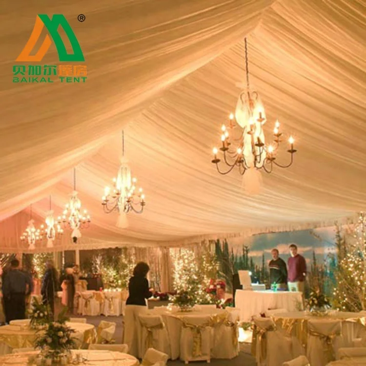 Romantic Luxury Wedding Tent With Decoration Ceiling Buy Luxury