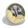 Custom Made Trump Coin Special Challenge Coins Metal Gold Christmas For Christmas Decoration