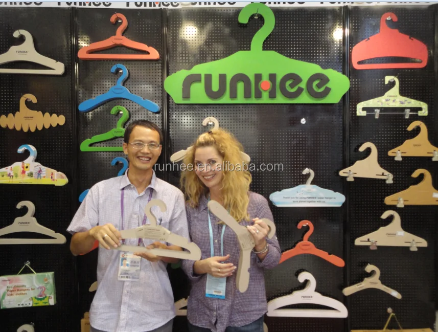 Cute Design Cardboard Pet Hangers Paper Animal Clothing Rack Custom Sizes