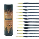 Artist paint brush set 12pcs Miniature Paint Brushes Detail paint brush Set in stock