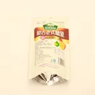 kraft paper standing zipper packaging bag with window
