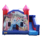 Attention Attracting Princess Inflatable Bouncy Castles Inflatable Combos With Slide
