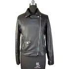 Lady pu leather outdoor jacket women custom clothing women's winter jacket