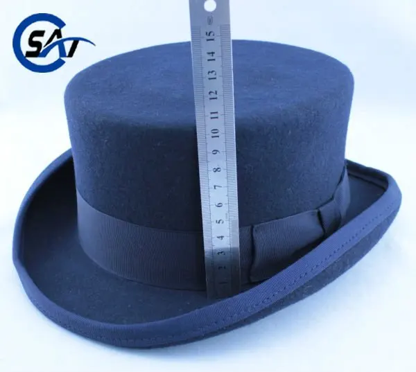 Satin Lining Vintage Wool Blue Felt Deadman Wool Top Hat Buy Wool Top