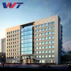 Multi Story Prefabricated Steel Structure Hotel Building