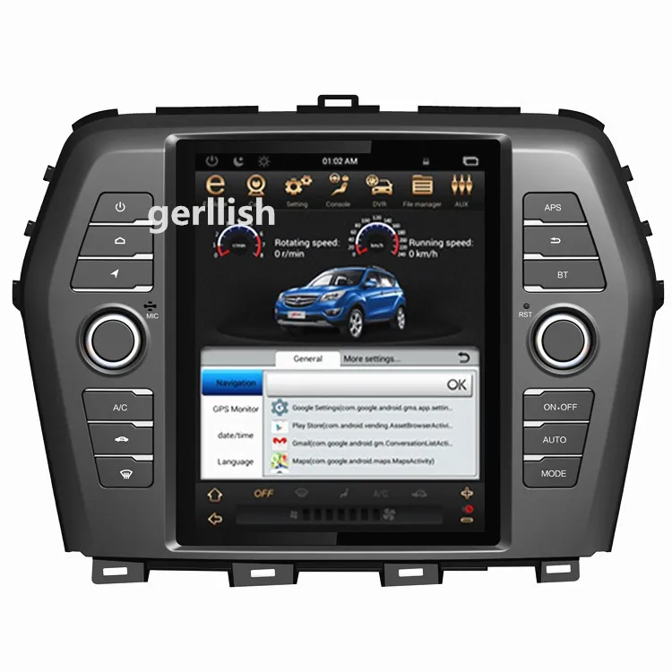 10 4 Ips Screen Android Car Video Dvd Gps Navigation Player For Nissan