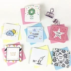 Wholesale Custom Happy Birthday Thank You Cards Invitation Cards Wedding Kraft Paper Greeting Card