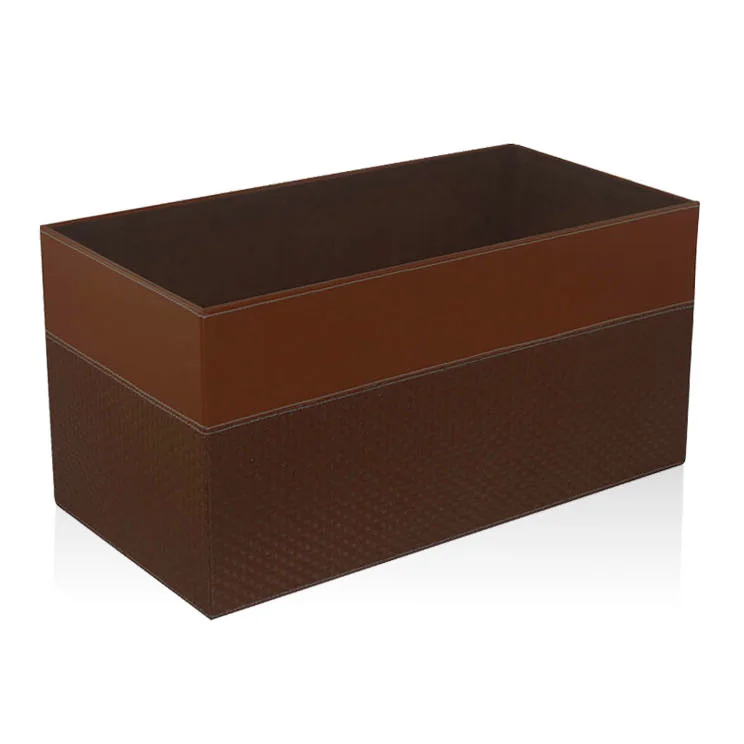 Promotion stitching woven pattern durable storage box clothes basket