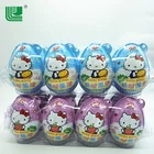 High quality wholesale chocolate candy egg with toy