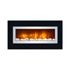 Good quality LJHF3702E series modern style indoor overmantel 2 sided electric fireplace