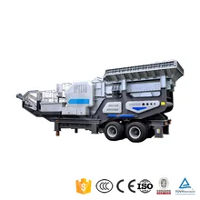 Top Tracked Mobile Impact Crushing Plant Cone Iron Ore Truck Mounted Portable Crusher