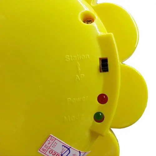 Sun Flower Baby Monitor Wifi Camera DVR Night Vision Mic For IOS System & Andriod Smartphone