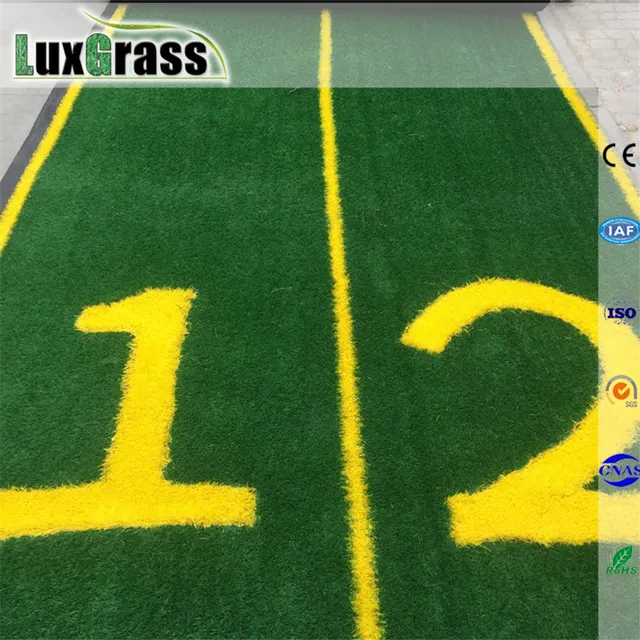 Best choice running track artificial turf synthetic lawn for runway