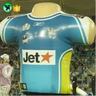 Sports race decoration inflatable player jerseys inflatable football team T-shirt ST397
