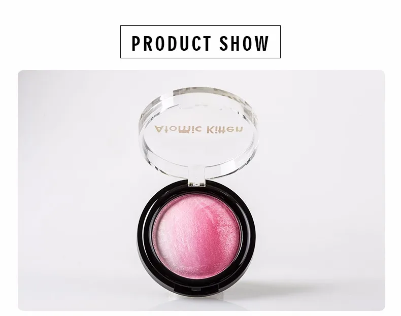 2018 peach pink gradient blusher bronzer or eyeshadow