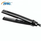 1" Jet Black ionic hair straightener Flat iron tourmaline titanium