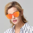 LS5038 new hot sale uv400 sunglasses PC frame wood bamboo temples sun glasses women