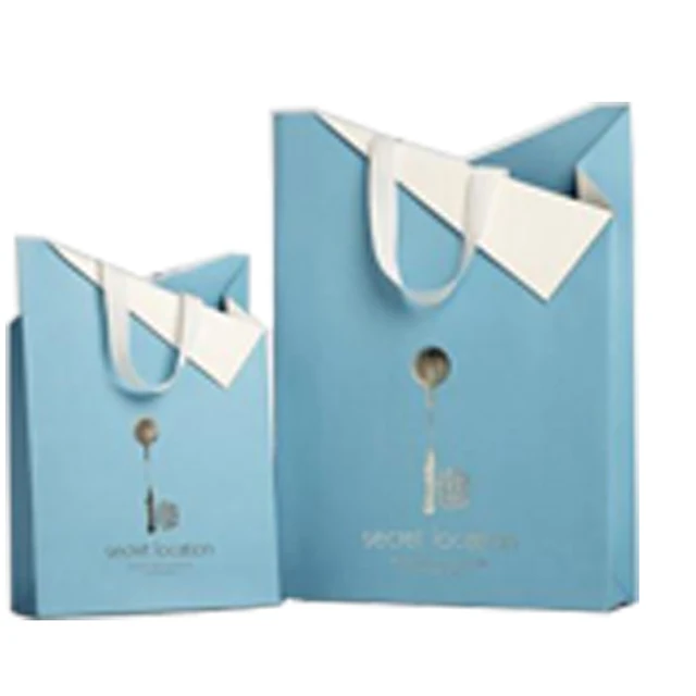 customised cute wedding gift paper bag with different handle