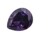 AAA Pear Amethyst Shape 5A Cut Diamond Cubic Zirconia Jewelry Stones CZ